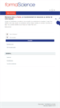 Mobile Screenshot of e-learning.formascience.net